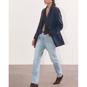 EVERLANE 90's Cheeky Jeans Vintage sunbleached blue high rise size 25 NWT